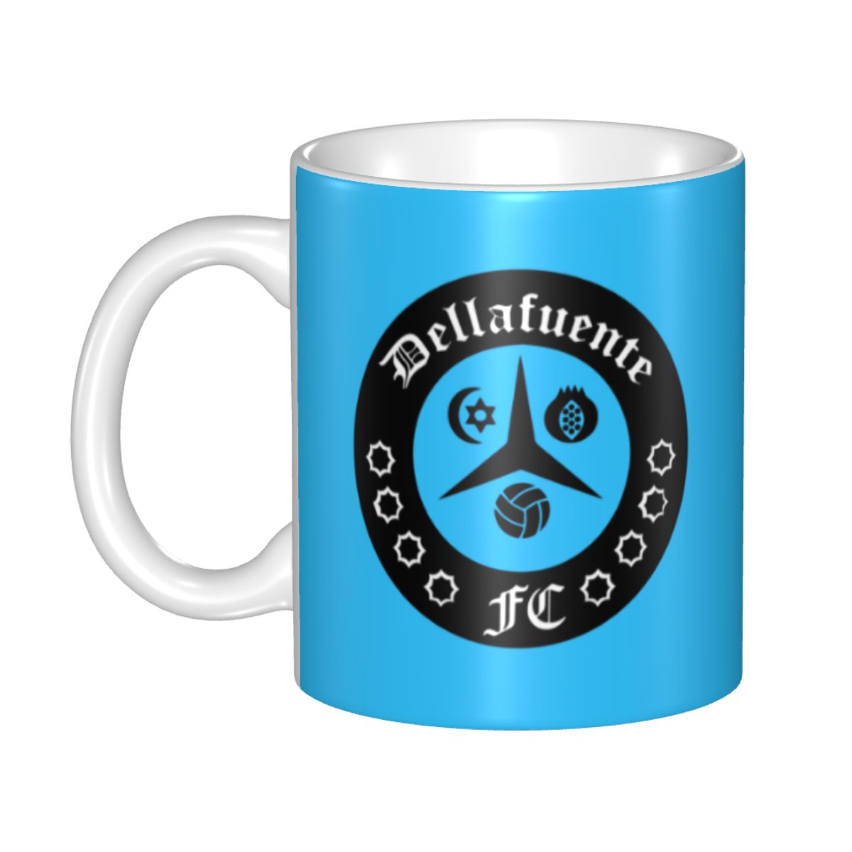 Coffee Tea Logo - カスタマイズされたデラフェンテ FC ロゴ ゴティコ マグカップ DIY