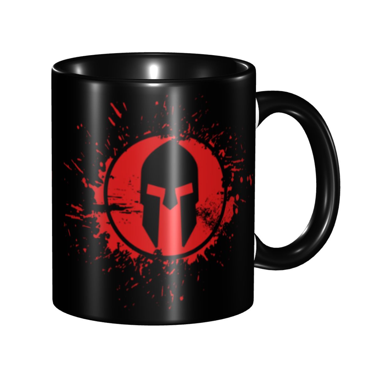 Coffee Tea Logo - 大型スパルタンレースロゴコーヒーマグ DIY カスタムセラミックミルクティーマグ