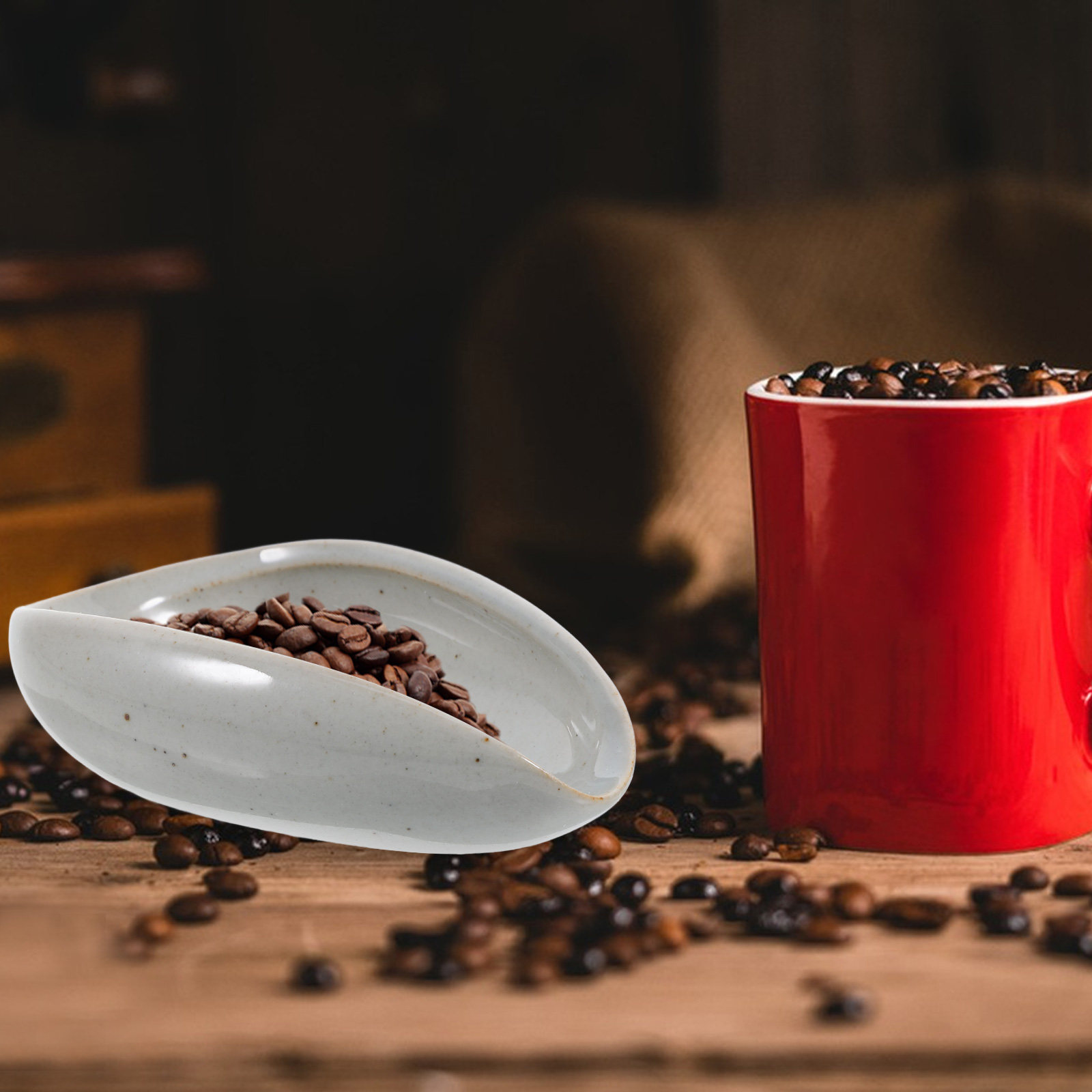 セラミック製コーヒー豆計量トレイ 多機能計量カップ エスプレ - Coffee Tea And Leaf のレビューと価格