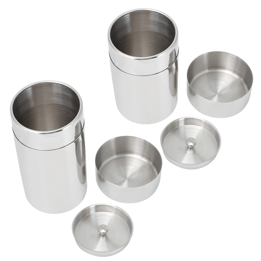 携帯用304ステンレス製密封茶葉保存容器 コーヒー豆容器 ス - Coffee Tea And Leaf のレビューと価格