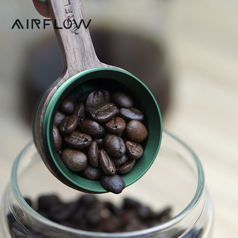 AIRFLOW 木製の長いコーヒースプーン キッチン計量スプ - Coffee Tea Sugar のレビューと価格