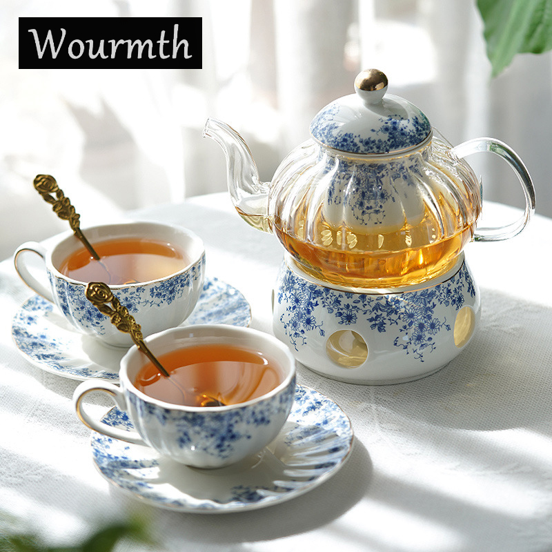 イングリッシュスタイルのアフタヌーンティーセット、フラワーテ - Coffee Tea English のレビューと価格