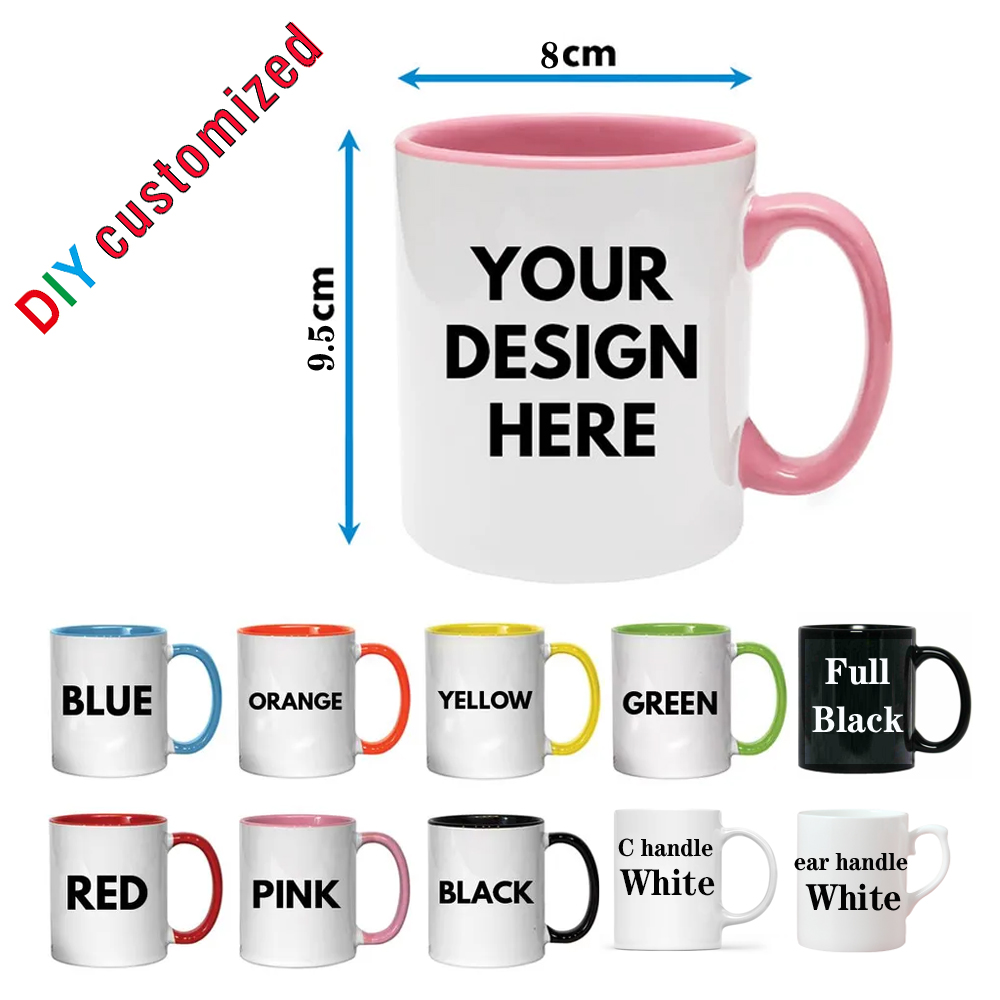 写真入りマグカップをパーソナライズ、カスタム名・ロゴ・テキス - Coffee Tea Logo のレビューと価格