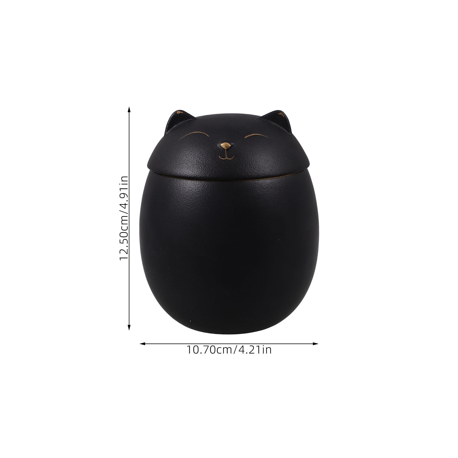 蓋付きセラミック製猫型密閉茶葉保存容器、ルーズリーフティー、 - Coffee Tea And Leaf のレビューと価格