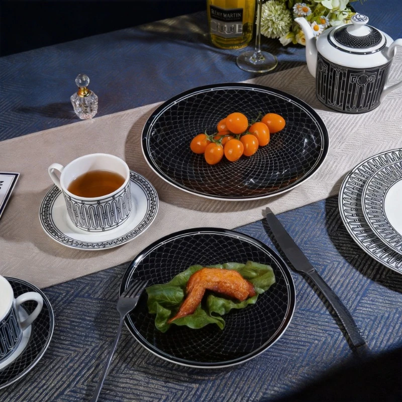 シンプルなヨーロピアンスタイルのティーセット、セラミックコー - Coffee Tea For Me のレビューと価格
