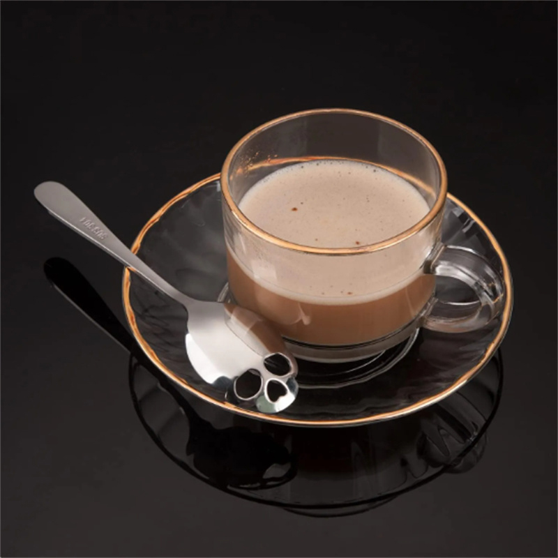 1 個コーヒースプーンクリエイティブスカル形状ティースプーン - Coffee Tea Sugar のレビューと価格