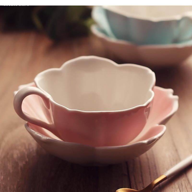 ヨーロッパの高級陶磁器コーヒーカップ＆ディッシュセット、家族 - Coffee Tea English のレビューと価格