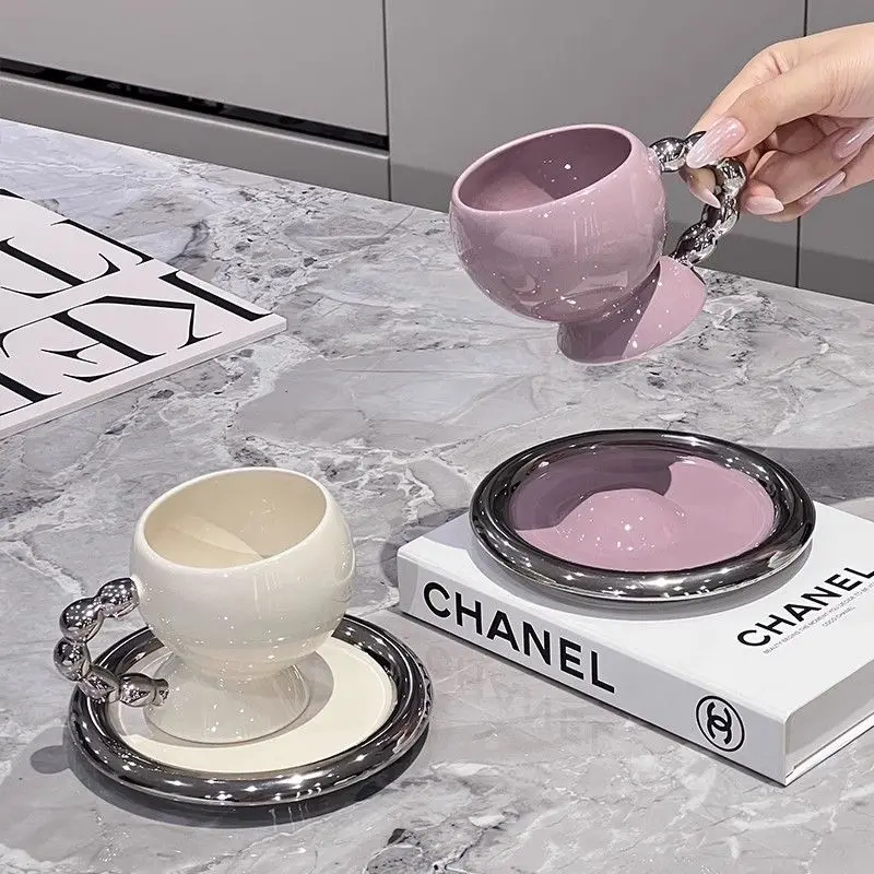 英国アフタヌーンティーコーヒーカップソーサー繊細なセラミック - Coffee Tea English のレビューと価格