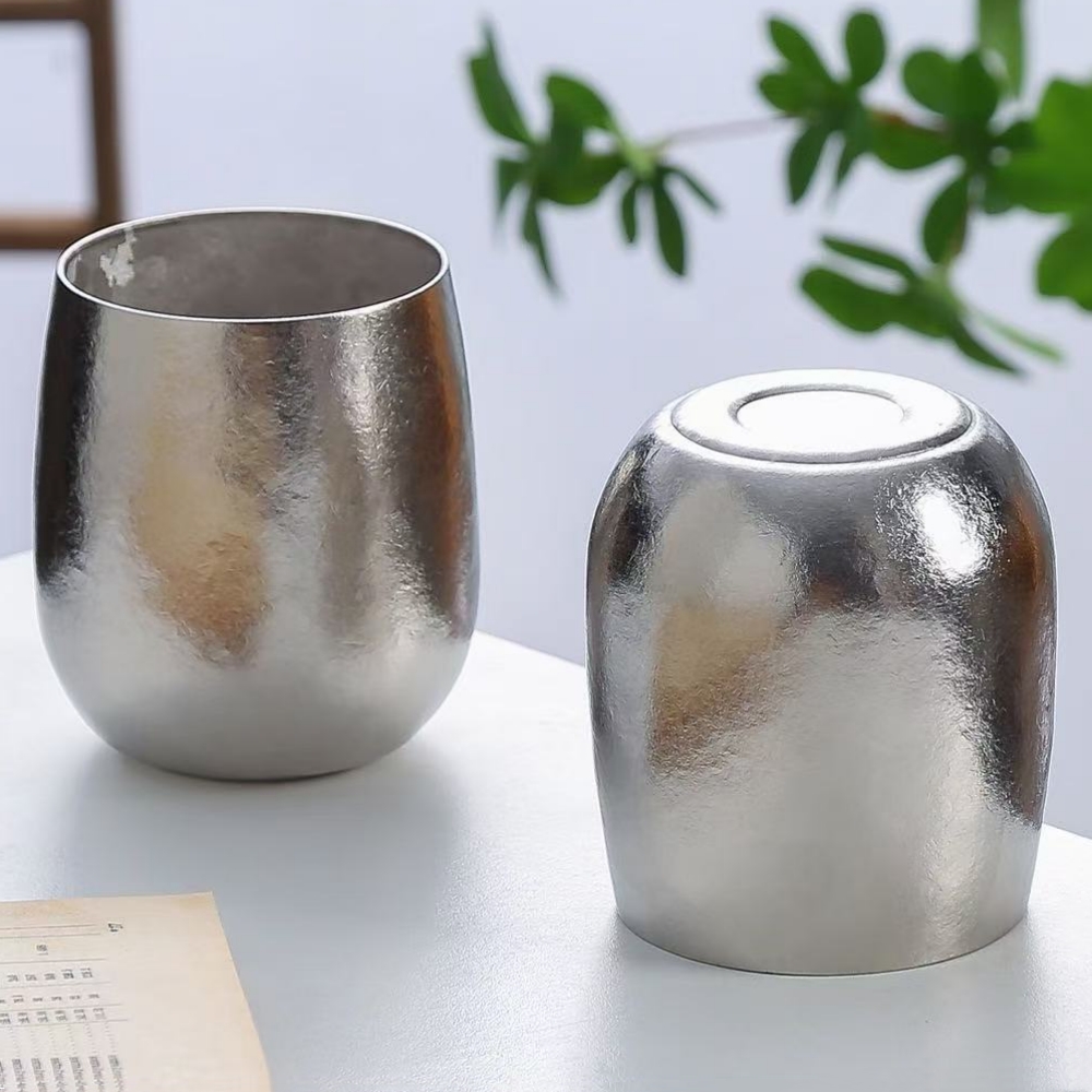 屋外用エッグマグ 純チタン二重壁コーヒーマグ、ウォーターカッ - Coffee Tea For Me のレビューと価格