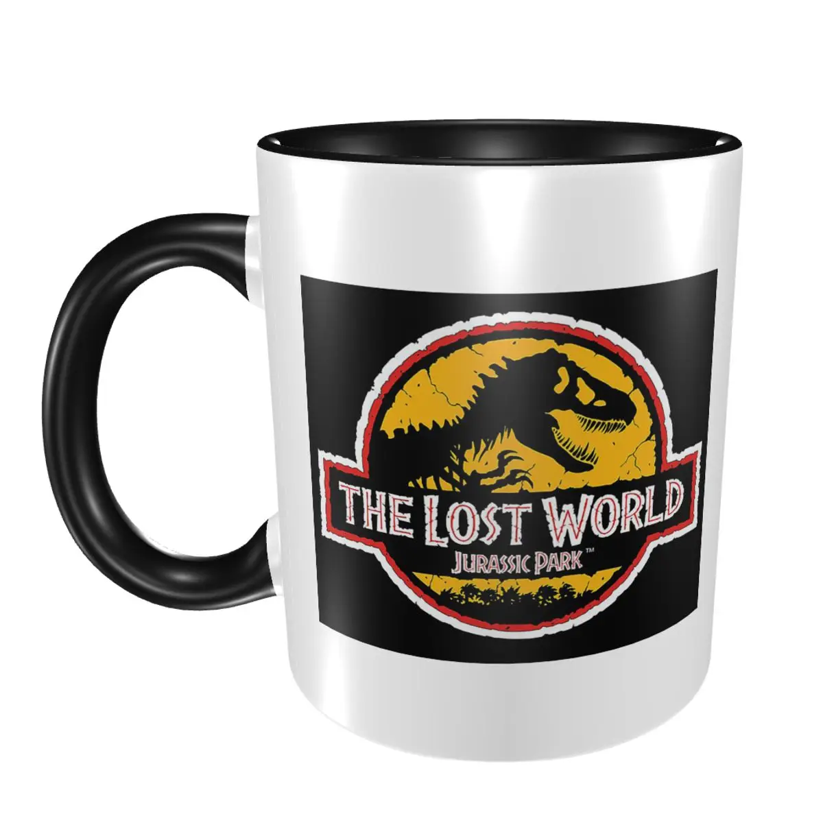 ジュラシックワールドロゴ進化恐竜ワールドマグ面白いセラミック - Coffee Tea Logo のレビューと価格